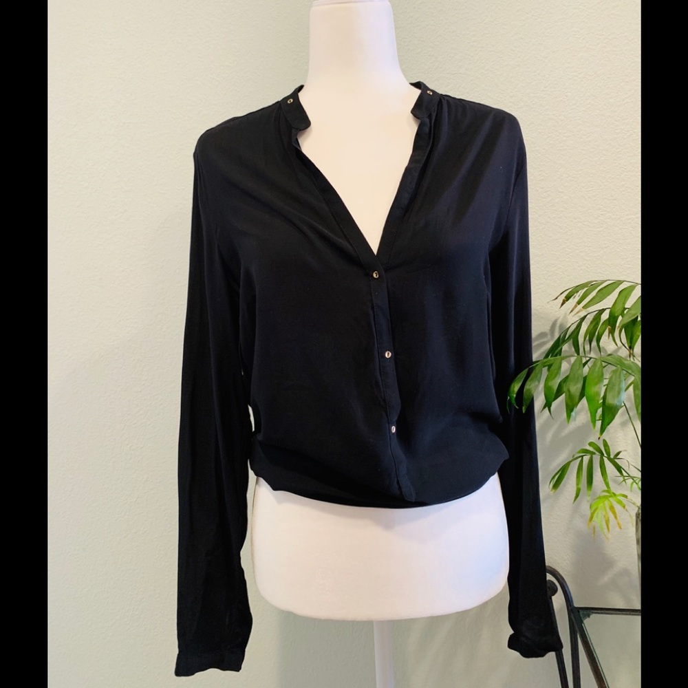 Zara Long Sleeve Blouse